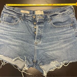 Women’s Universal Thread Mid Rise 90s Baggy Size 10 R Blue Jean Shorts